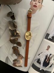 verda vintage kadın kol saati ( camel )