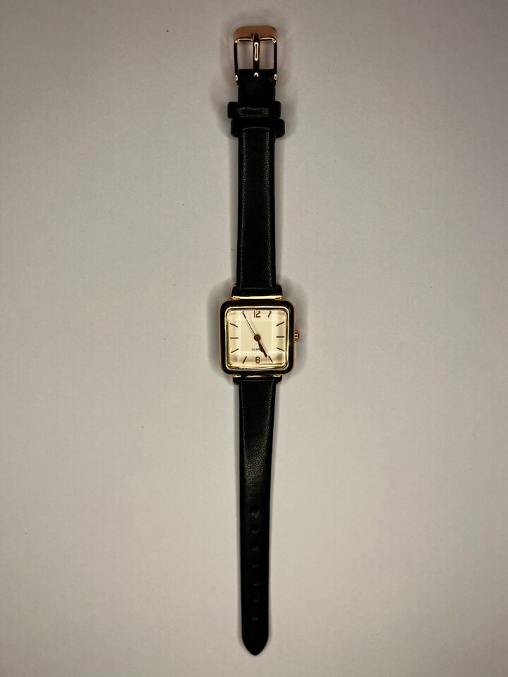 Maria Vintage Kol Saati (Siyah)