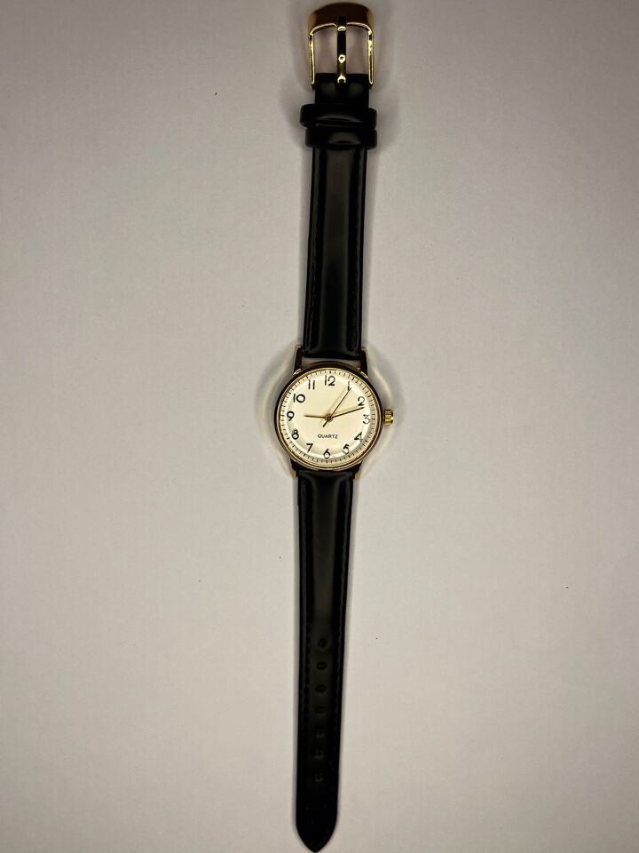 Theo Vintage Kol Saati (Siyah)