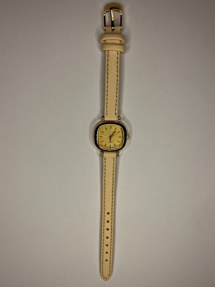 Alice Vintage Kol Saati (Krem)