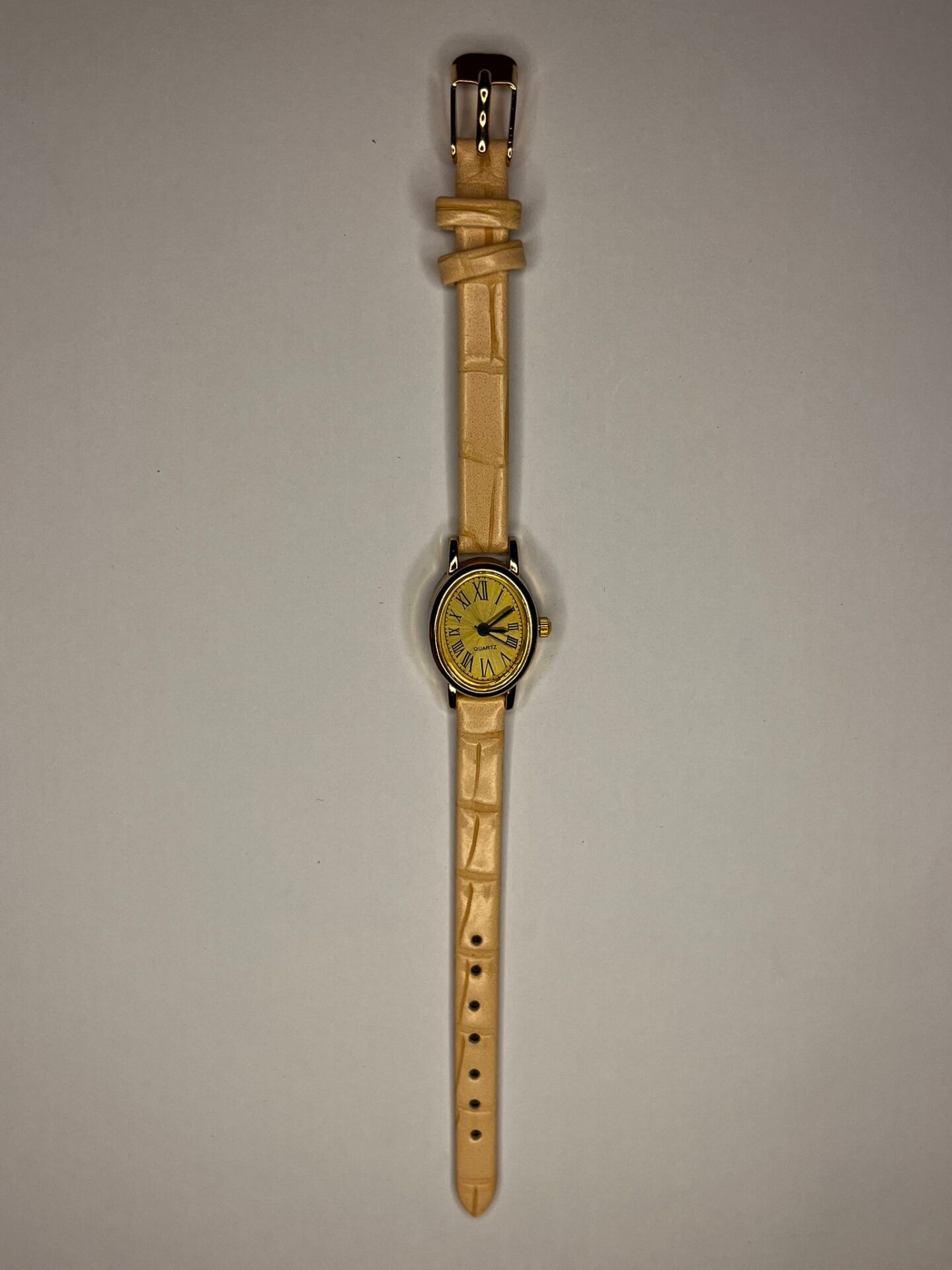 Clara Vintage Kol Saati (Krem)