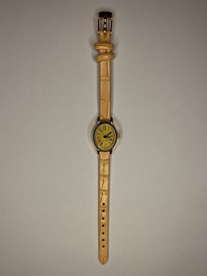 Clara Vintage Kol Saati (Krem)
