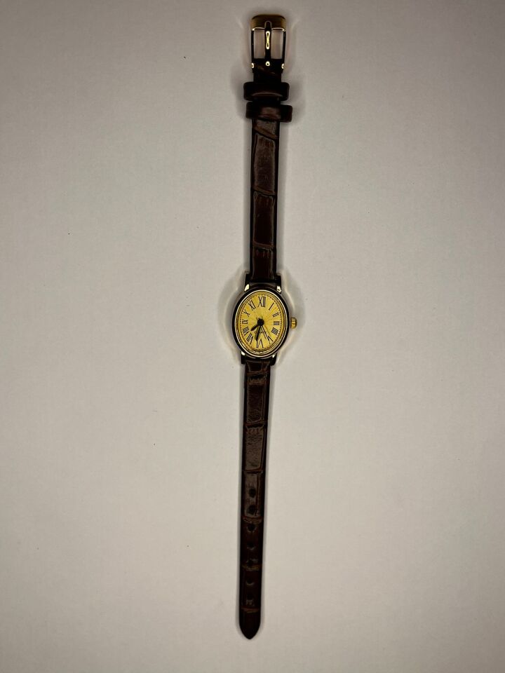 Clara Vintage Kol Saati (Kahverengi)