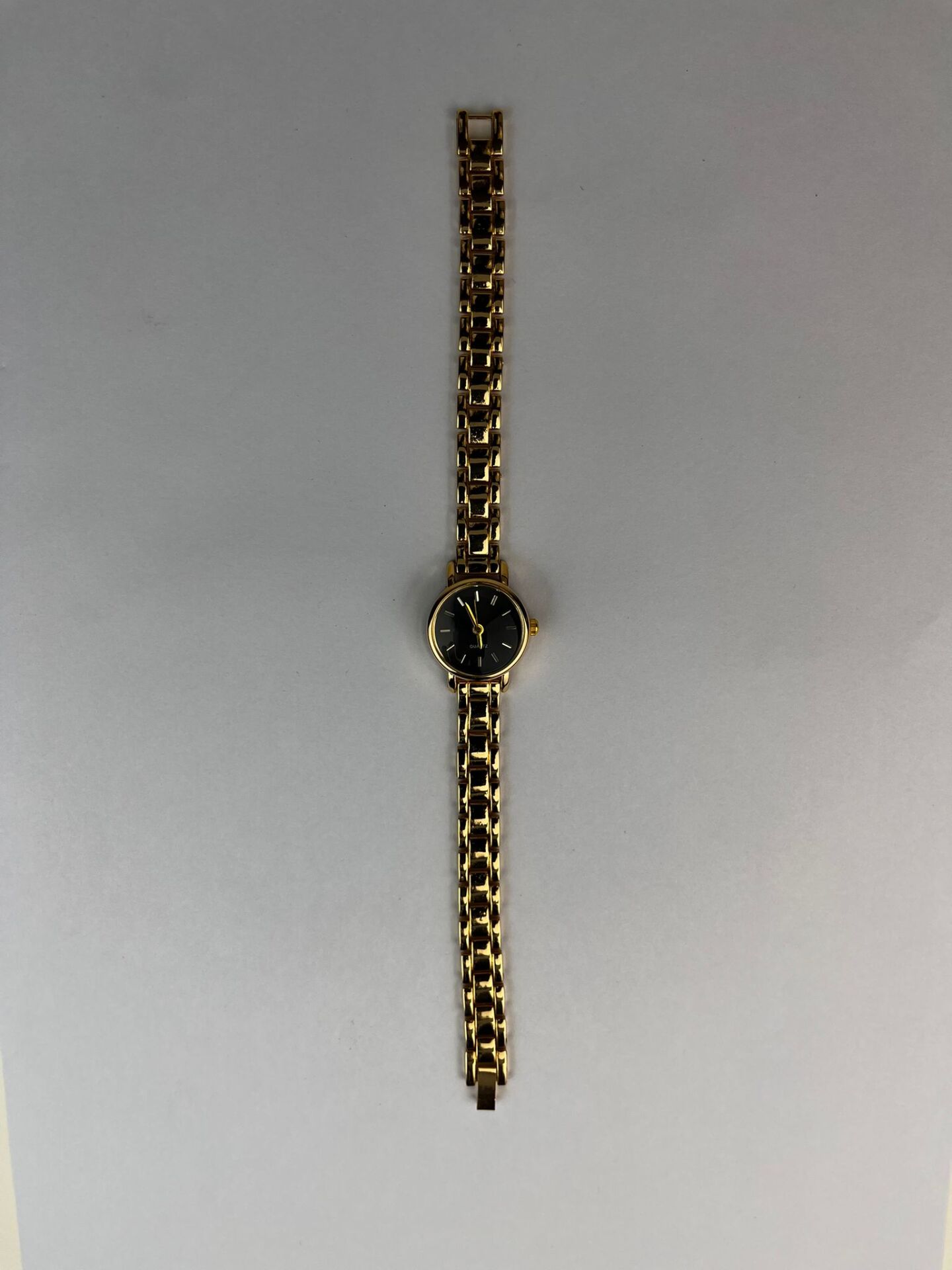 leotine Vintage Kol Saati (Gold Siyah)