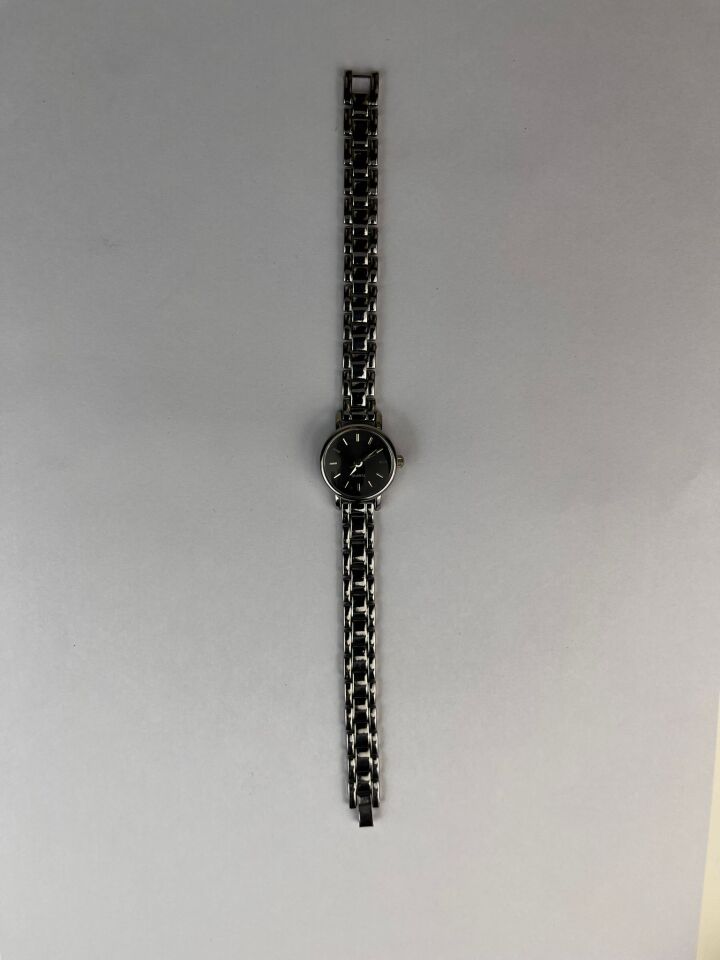 leotine Vintage Kol Saati (Silver Siyah)