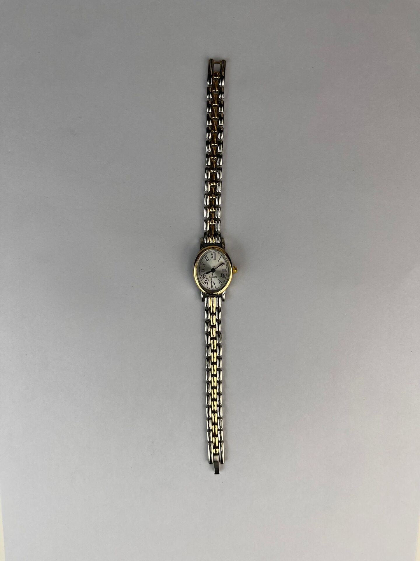 Solange Vintage Kol Saati (Silver Gold)