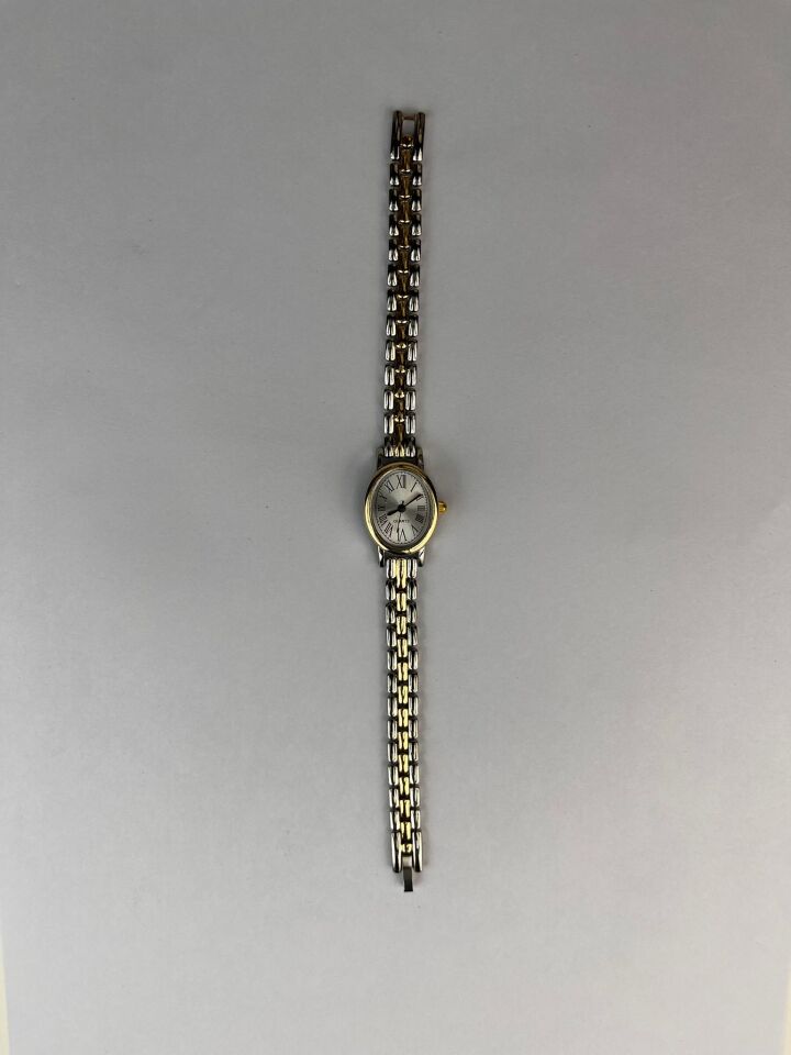 Solange Vintage Kol Saati (Silver Gold)