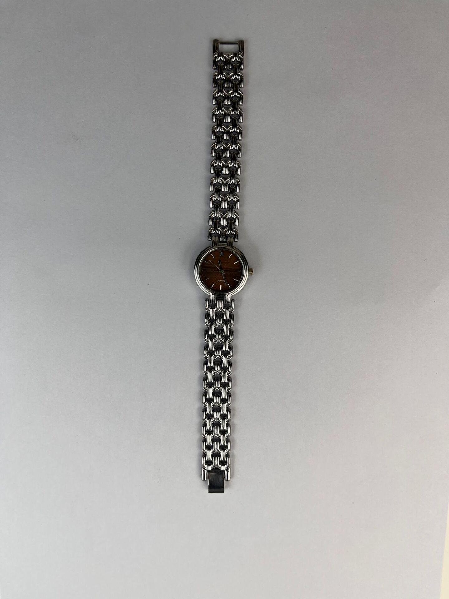 Sacha Vintage Kol Saati (Silver Kahverengi)