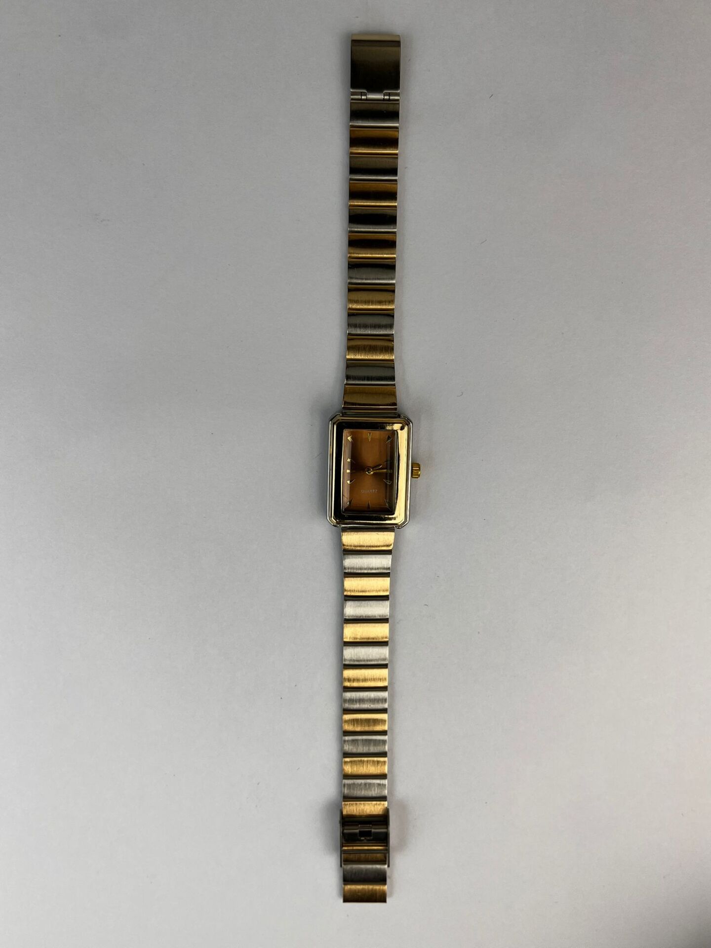 Anita Vintage Kol Saati (Silver Gold Kahverengi)