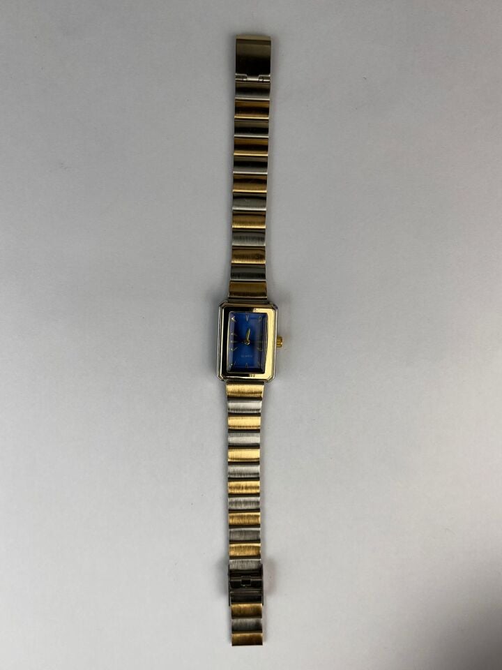 Anita Vintage Kol Saati (Silver Gold Lacivert)
