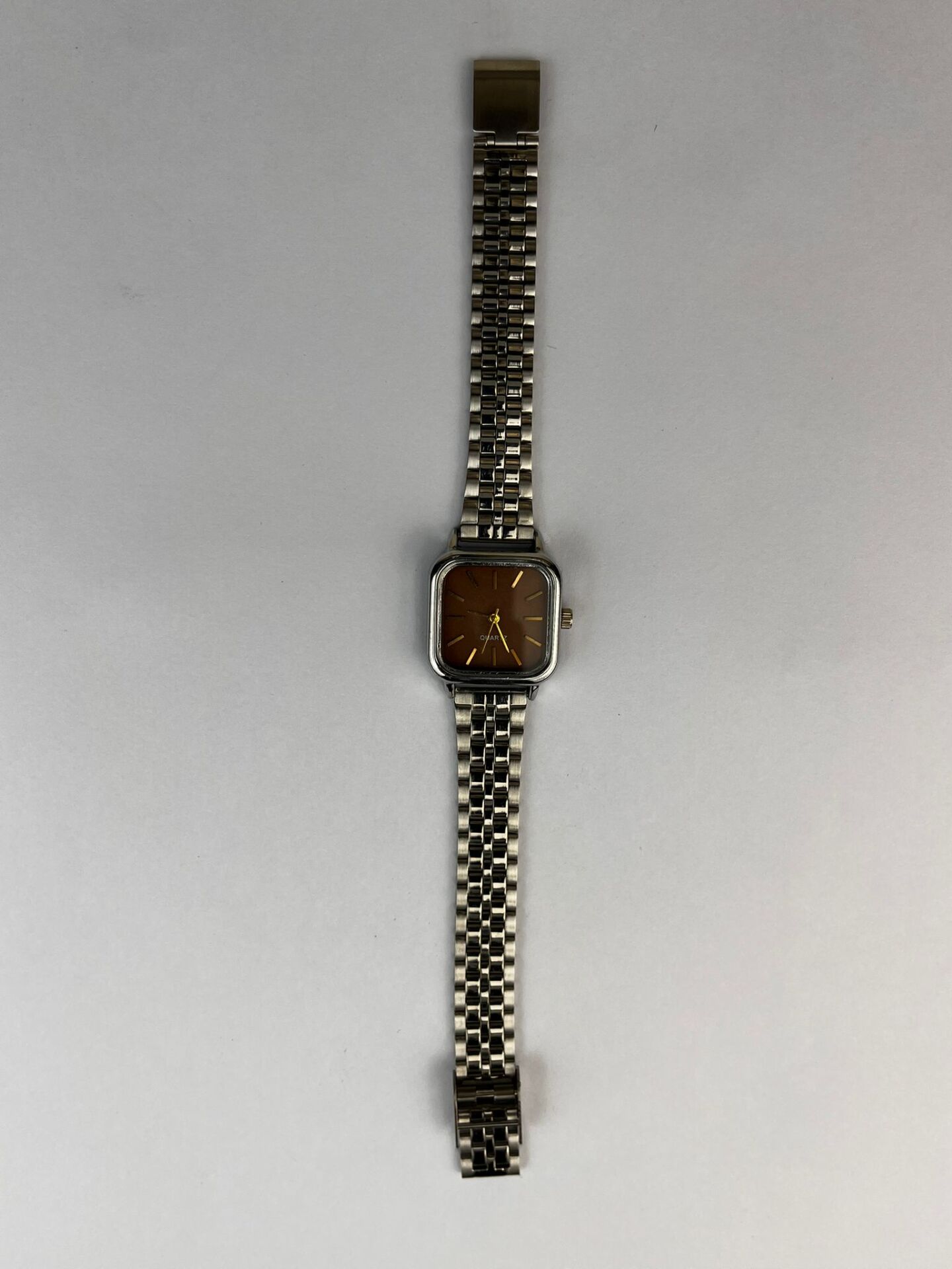 Luisa Vintage Kol Saati (Silver Kahverengi)