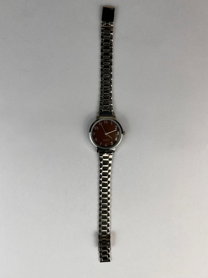Carla Vintage Kol Saati (Silver Bordo)