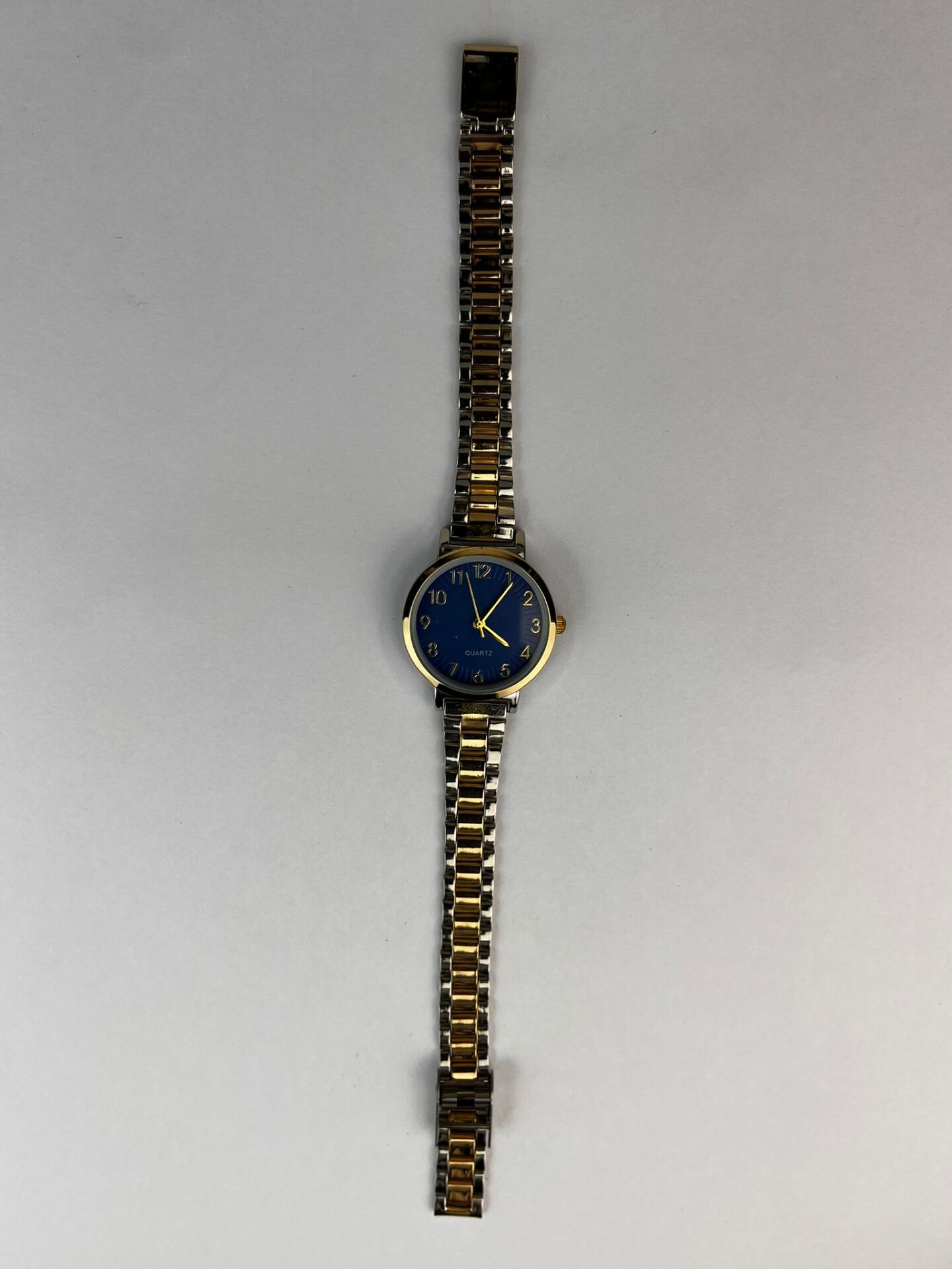 Carla Vintage Kol Saati (Silver Gold Lacivert)