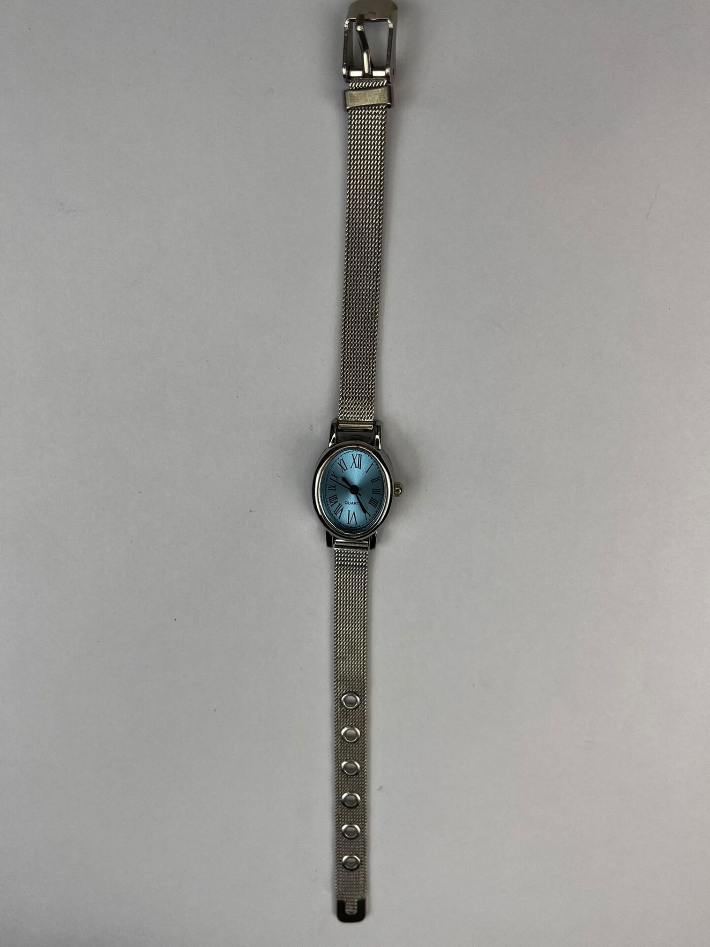 Luca Vintage Kol Saati (Silver Mavi)