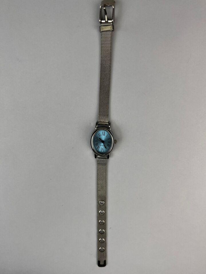 Luca Vintage Kol Saati (Silver Mavi)