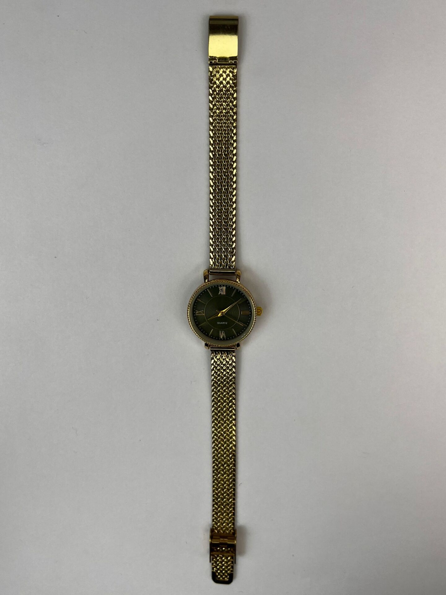 Noe Vintage Kol Saati (Gold Yeşil)