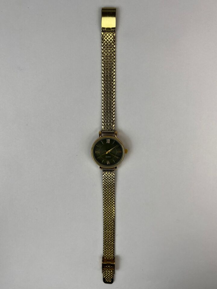Noe Vintage Kol Saati (Gold Yeşil)