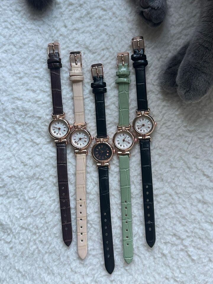Sofia Vintage Kol Saati (Siyah)